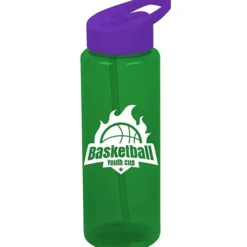 Guzzler Sport Bottle with Flip Straw Lid - 32 oz