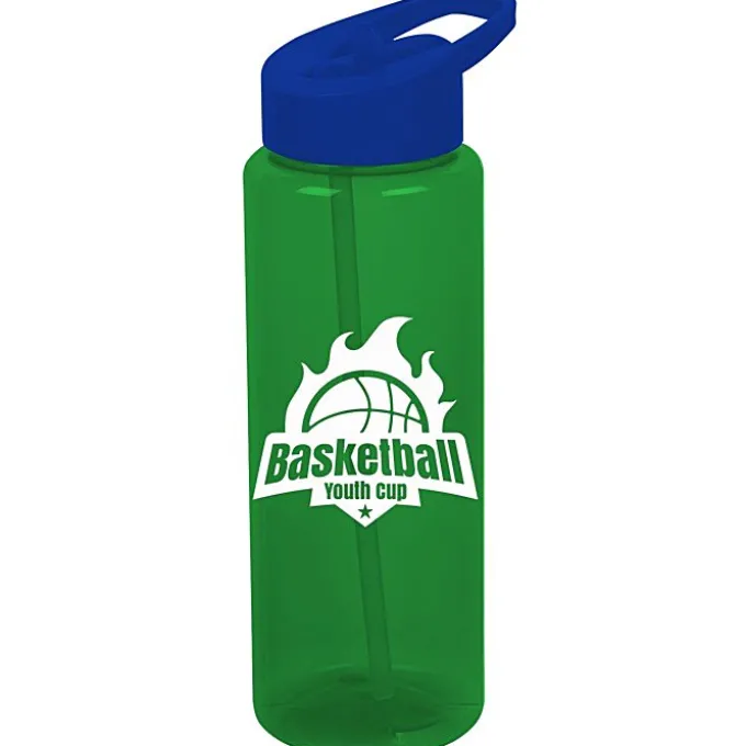 Guzzler Sport Bottle with Flip Straw Lid - 32 oz