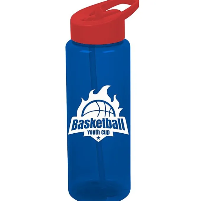 Guzzler Sport Bottle with Flip Straw Lid - 32 oz