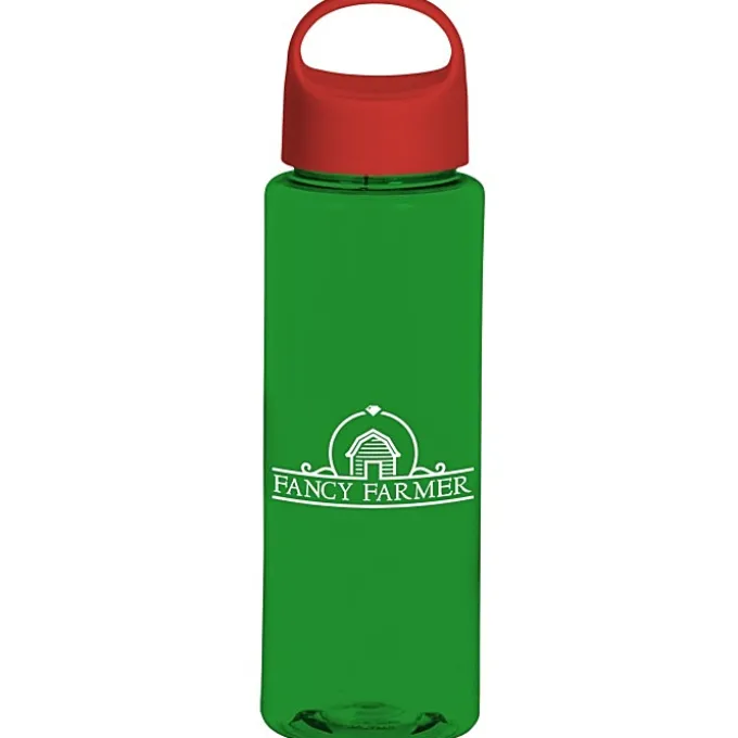 Guzzler Sport Bottle with Oval Crest Lid - 32 oz