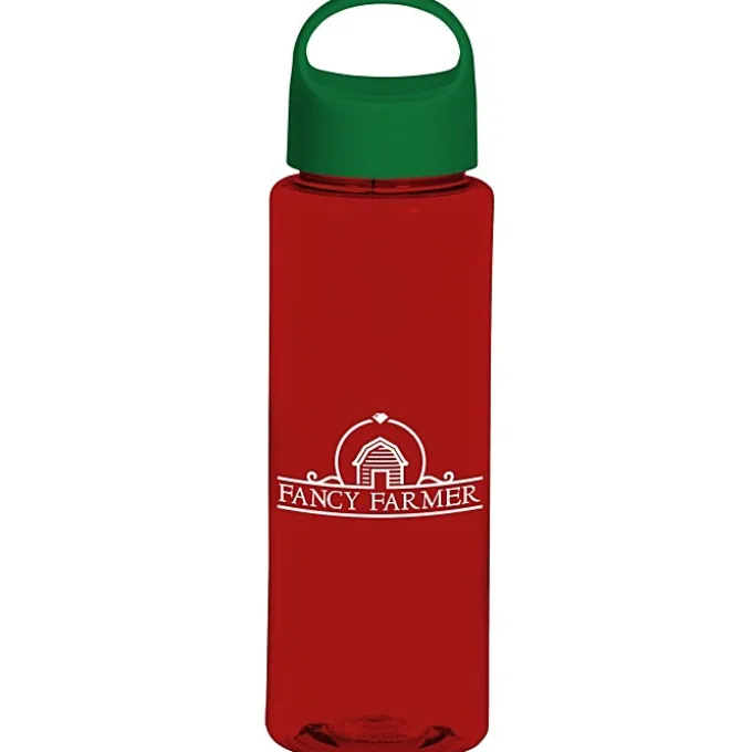 Guzzler Sport Bottle with Oval Crest Lid - 32 oz