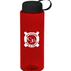Guzzler Sport Bottle with Tethered Lid - 32 oz