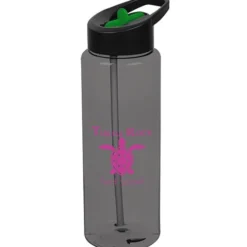 Guzzler Sport Bottle with Two-Tone Flip Straw Lid - 32 oz