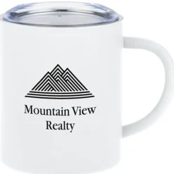 Halcyon Stainless Coffee Mug with Lid - 14 oz