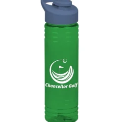 Halcyon Water Bottle with Flip Carry Lid - 24 oz