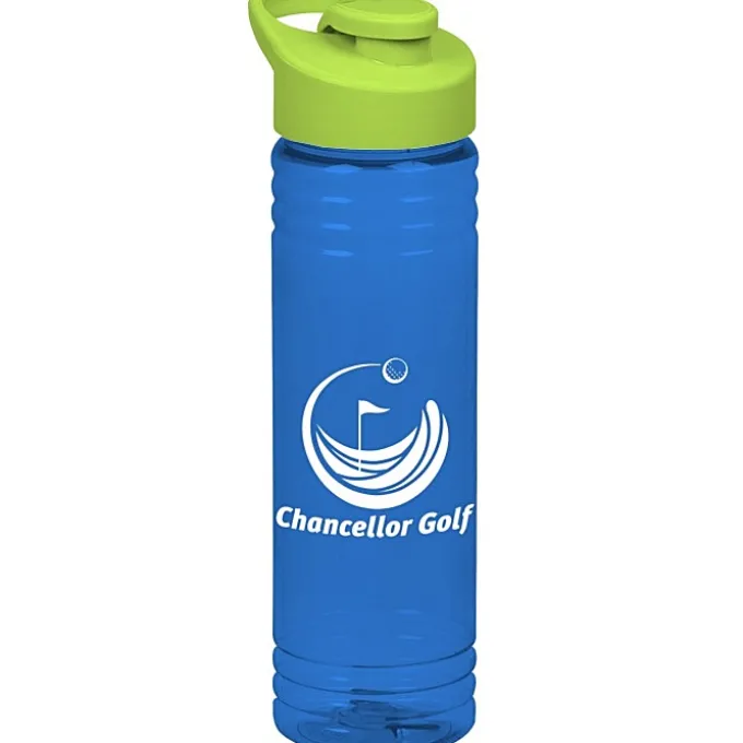 Halcyon Water Bottle with Flip Carry Lid - 24 oz