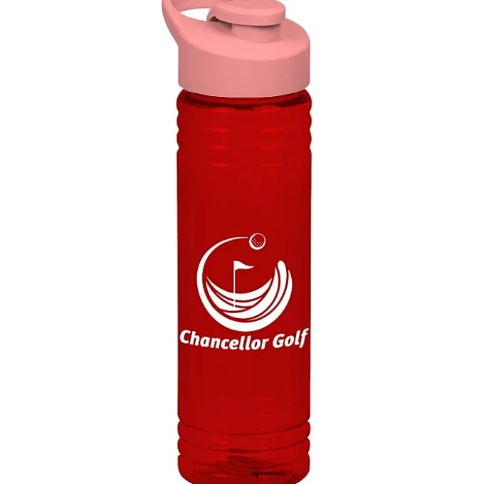 Halcyon Water Bottle with Flip Carry Lid - 24 oz