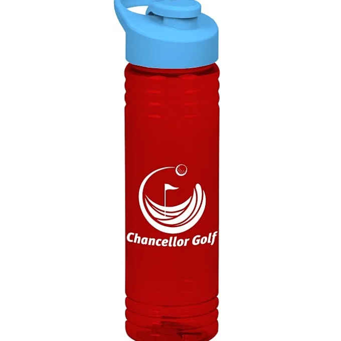 Halcyon Water Bottle with Flip Carry Lid - 24 oz