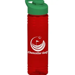 Halcyon Water Bottle with Flip Carry Lid - 24 oz