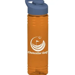 Halcyon Water Bottle with Flip Carry Lid - 24 oz