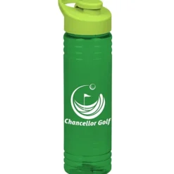 Halcyon Water Bottle with Flip Carry Lid - 24 oz
