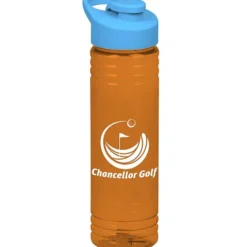 Halcyon Water Bottle with Flip Carry Lid - 24 oz