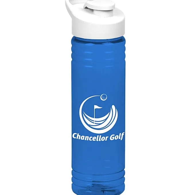 Halcyon Water Bottle with Flip Carry Lid - 24 oz