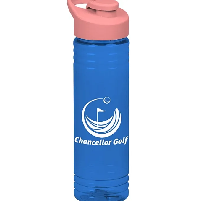 Halcyon Water Bottle with Flip Carry Lid - 24 oz
