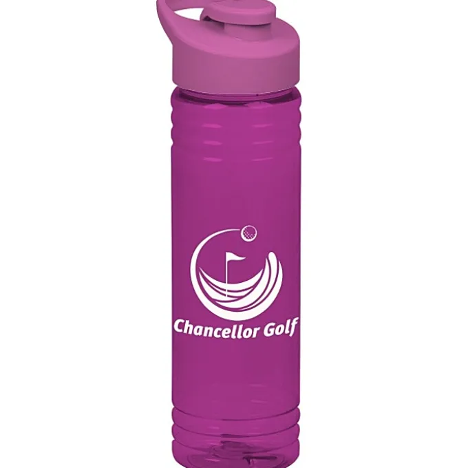 Halcyon Water Bottle with Flip Carry Lid - 24 oz