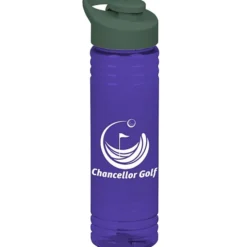 Halcyon Water Bottle with Flip Carry Lid - 24 oz