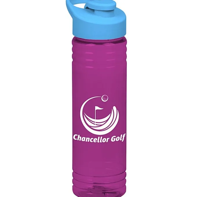 Halcyon Water Bottle with Flip Carry Lid - 24 oz