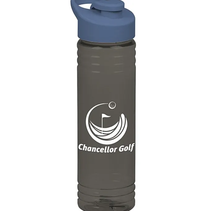 Halcyon Water Bottle with Flip Carry Lid - 24 oz
