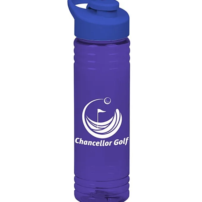 Halcyon Water Bottle with Flip Carry Lid - 24 oz