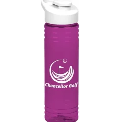 Halcyon Water Bottle with Flip Carry Lid - 24 oz