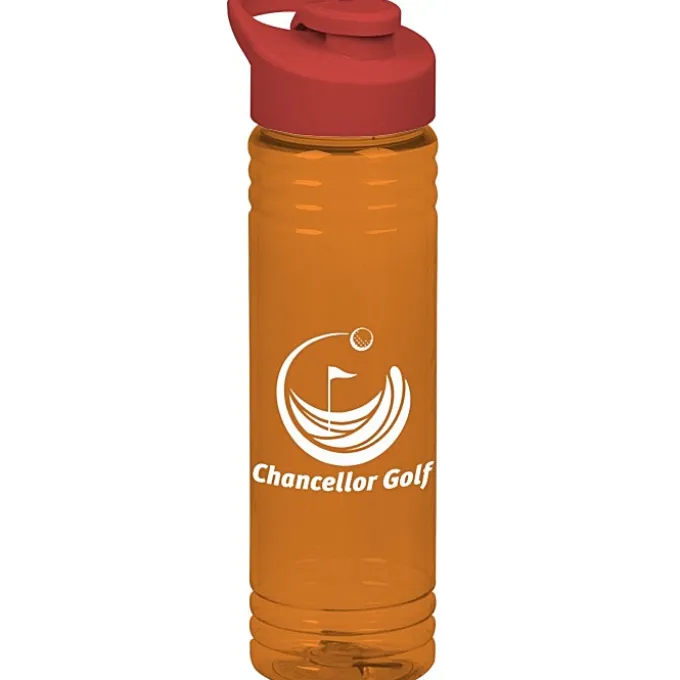 Halcyon Water Bottle with Flip Carry Lid - 24 oz