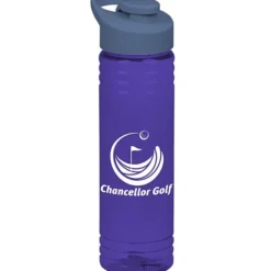Halcyon Water Bottle with Flip Carry Lid - 24 oz