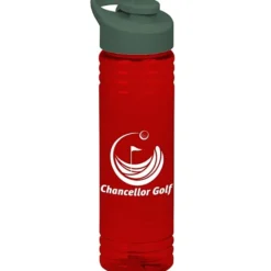 Halcyon Water Bottle with Flip Carry Lid - 24 oz
