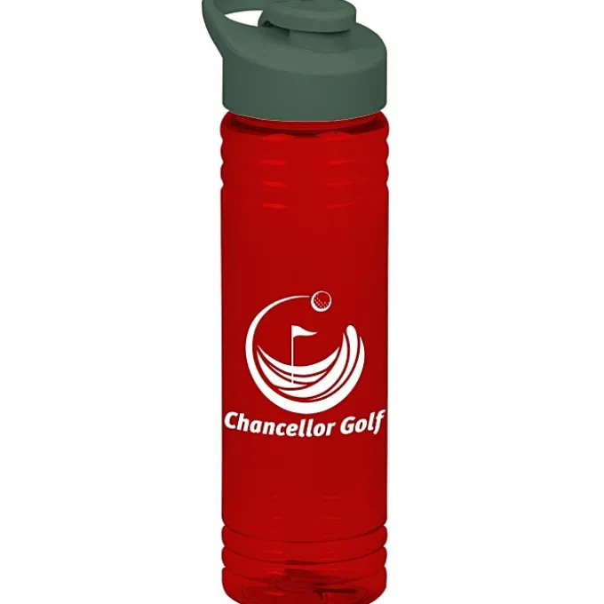 Halcyon Water Bottle with Flip Carry Lid - 24 oz