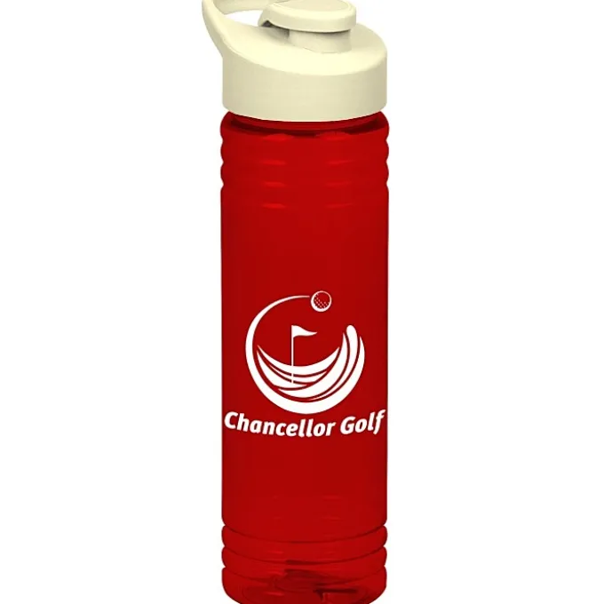 Halcyon Water Bottle with Flip Carry Lid - 24 oz