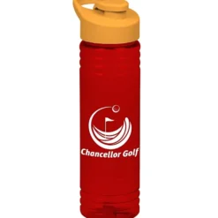 Halcyon Water Bottle with Flip Carry Lid - 24 oz
