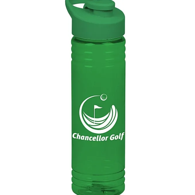 Halcyon Water Bottle with Flip Carry Lid - 24 oz