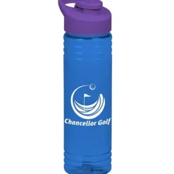 Halcyon Water Bottle with Flip Carry Lid - 24 oz