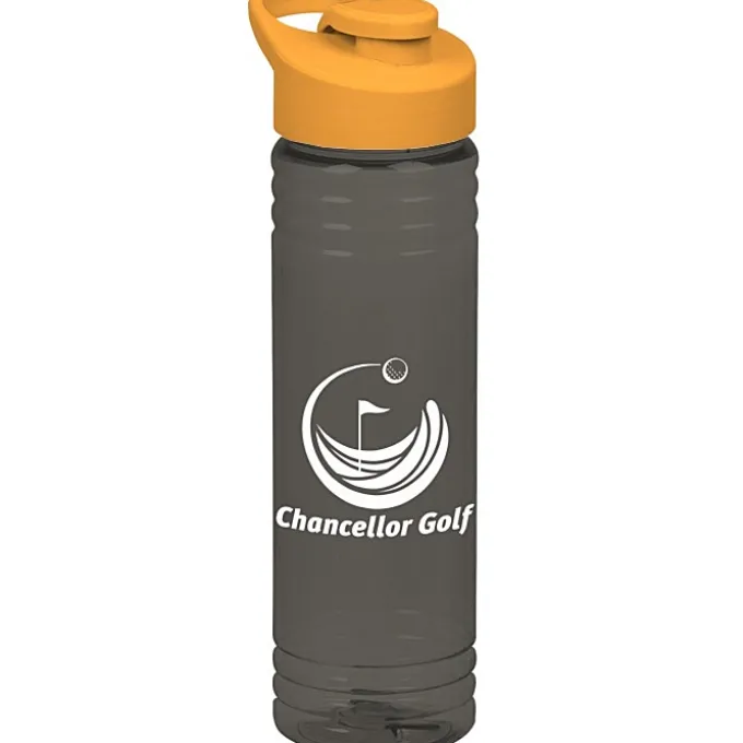 Halcyon Water Bottle with Flip Carry Lid - 24 oz