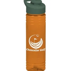 Halcyon Water Bottle with Flip Carry Lid - 24 oz