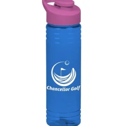 Halcyon Water Bottle with Flip Carry Lid - 24 oz
