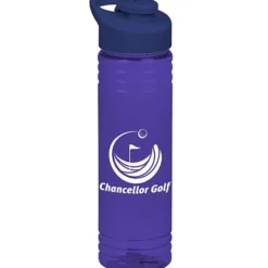 Halcyon Water Bottle with Flip Carry Lid - 24 oz