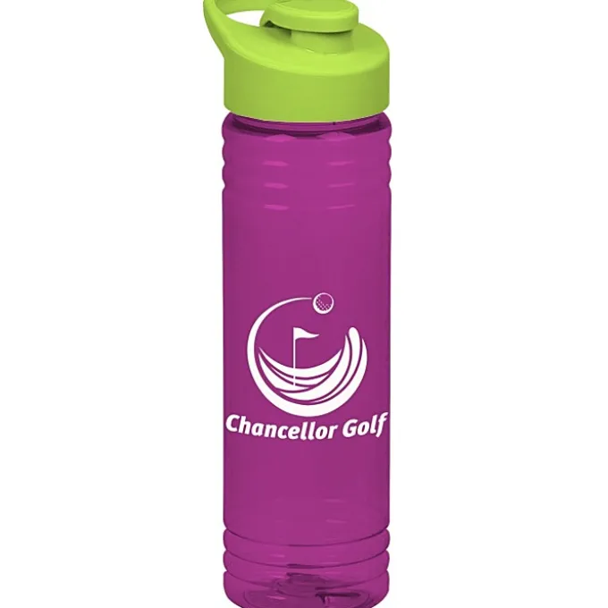 Halcyon Water Bottle with Flip Carry Lid - 24 oz
