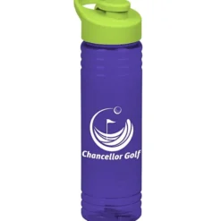 Halcyon Water Bottle with Flip Carry Lid - 24 oz