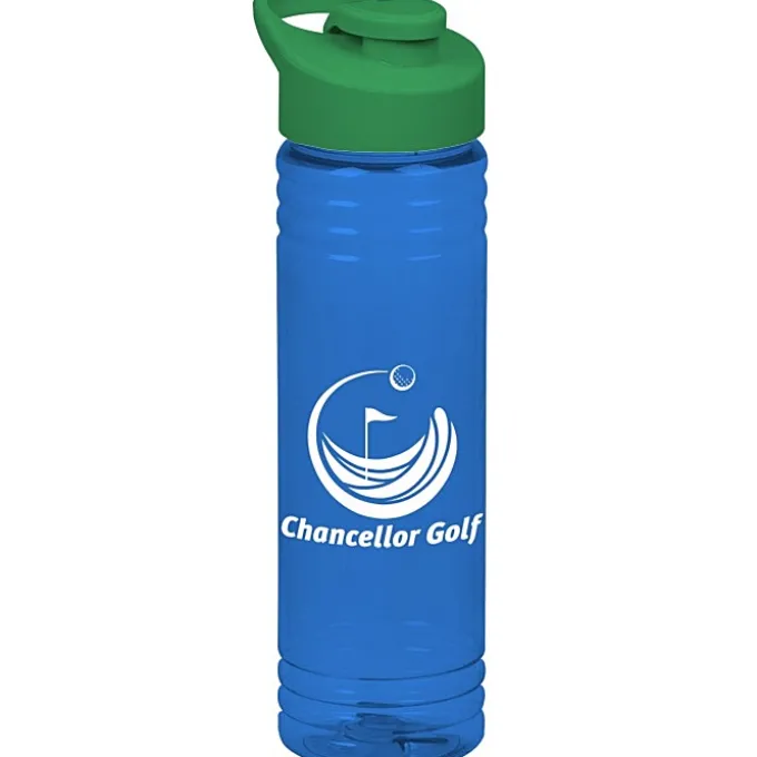 Halcyon Water Bottle with Flip Carry Lid - 24 oz