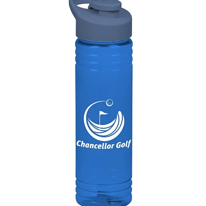 Halcyon Water Bottle with Flip Carry Lid - 24 oz