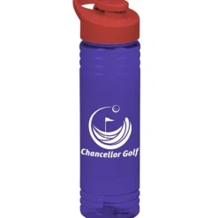 Halcyon Water Bottle with Flip Carry Lid - 24 oz