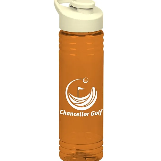 Halcyon Water Bottle with Flip Carry Lid - 24 oz
