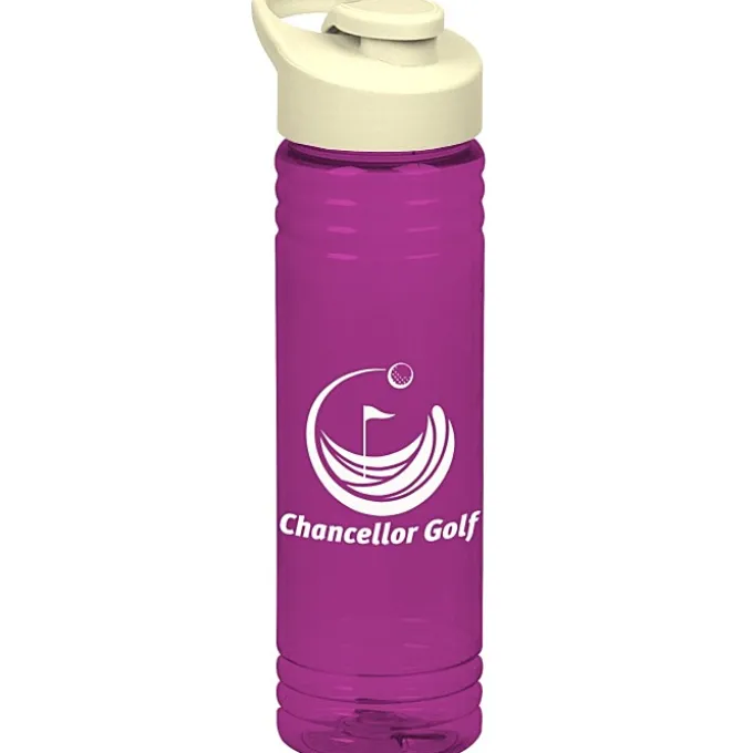 Halcyon Water Bottle with Flip Carry Lid - 24 oz
