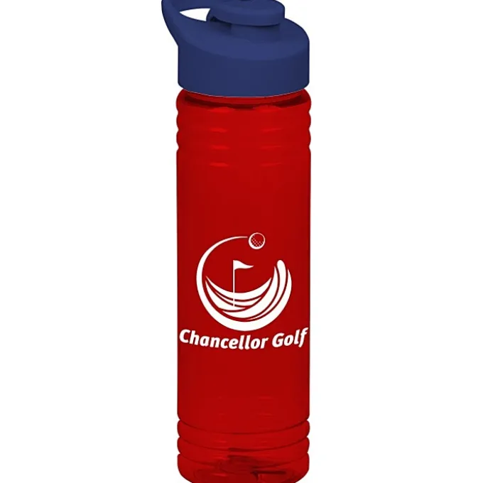 Halcyon Water Bottle with Flip Carry Lid - 24 oz