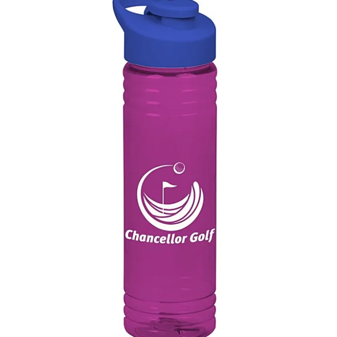 Halcyon Water Bottle with Flip Carry Lid - 24 oz