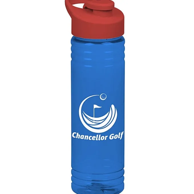 Halcyon Water Bottle with Flip Carry Lid - 24 oz