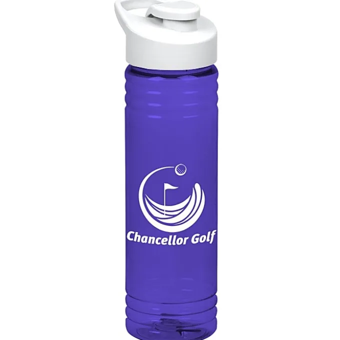 Halcyon Water Bottle with Flip Carry Lid - 24 oz