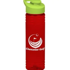 Halcyon Water Bottle with Flip Carry Lid - 24 oz