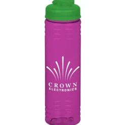 Halcyon Water Bottle with Flip Drink Lid - 24 oz