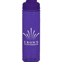 Halcyon Water Bottle with Flip Drink Lid - 24 oz